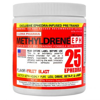 Жиросжигатель Cloma Pharma Methyldrene EPH (270 гр) - Кызылорда