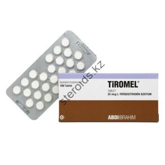 Лиотиронин Tiromel 1 таблетка 25мкг (100 таблеток) - Кызылорда