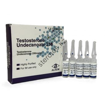 Тестостерон Ундеканоат Alkem 5 ампул по 1мл (1амп 250 мг) - Кызылорда