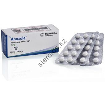 Anazole (Анастрозол) Alpha Pharma 50 таблеток (1таб 1 мг) - Кызылорда