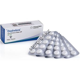 Oxydrolone (Оксиметолон, Анаполон) Alpha Pharma 50 таблеток (1таб 50 мг) - Кызылорда