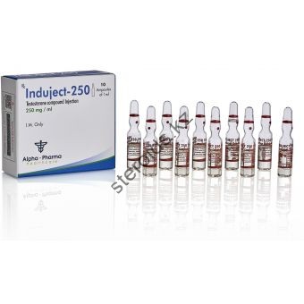 Induject (Сустанон) Alpha Pharma 10 ампул по 1мл (1амп 250 мг) - Кызылорда