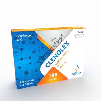Кленбутерол Biolex 100 таблеток ( 1таб/40 мкг) - Кызылорда