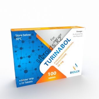 Туринабол Biolex 100 таблеток (1таб 10 мг) - Кызылорда