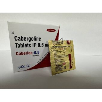 Каберголин Caberlee 4 таблетки (1 таб 0,5мг) - Кызылорда