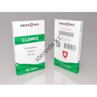 Кломид Swiss Med Clomed 100 таблеток (1 таб 50 мг) - Кызылорда