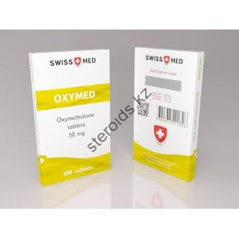 Оксиметолон  Swiss Med 100 таблеток (1 таб 50 мг) - Кызылорда
