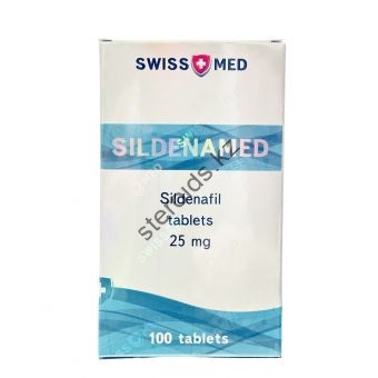 Виагра Swiss Med Sildenamed 100 таблеток (1 таб 25 мг) - Кызылорда