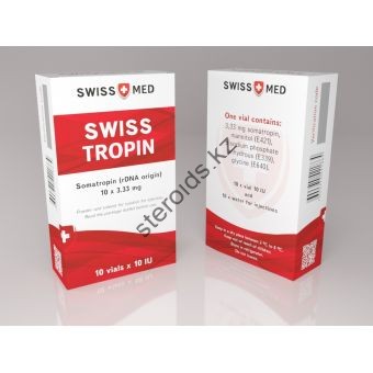 Гормон роста Swiss Med SWISSTROPIN 10 флаконов по 10 ед (100 ед) - Кызылорда