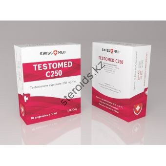 Тестостерон ципионат Swiss Med (Testomed C250) 10 ампул по 1 мл (1 амп 250 мг) - Кызылорда