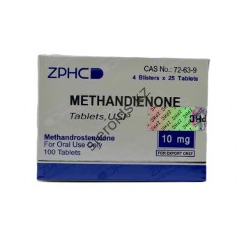 Метан ZPHC (Methandienone) 100 таблеток (1таб 10 мг) - Кызылорда