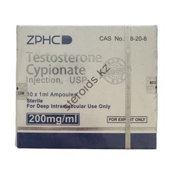 Тестостерон ципионат ZPHC (Testosterone Cypionate) 10 ампул по 1мл (1амп 250 мг) - Кызылорда
